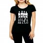 dancing skeleton white tshirt for  women and Girls