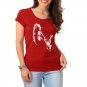 Rory Gallagher high quality blue tshirt for women