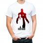 Iron man tshirt high quality and cheapest price grey tshirt for men