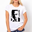 Malcolm X high quality cheapest price white tshirt for  women and Girls