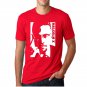 Malcolm x  high quality  and cheapest price white tshirt for men