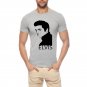 Elvis  high quality  grey tshirt for men