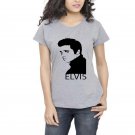 Elvis high quality  grey tshirt for  women and Girls