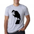Elvis  presly  high quality  grey tshirt for men