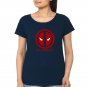 Deadpool high quality grey tshirt for women and Girls