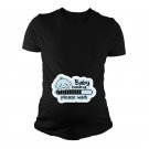 maternity baby  loading maternity high quality Black L t shirt for women