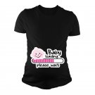 baby  loading maternity high quality Black L t shirt for women