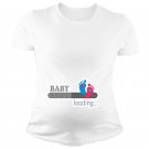 maternity baby  loading  high quality White L t shirt for women