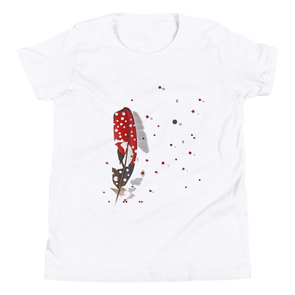 Feather star born beautiful design  tshirt for you young kids