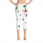 beautiful butterfly Capri Leggings
