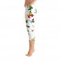beautiful butterfly Capri Leggings