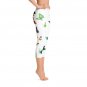 beautiful butterfly Capri Leggings