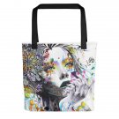 beautiful Canvas Girl Tote bag