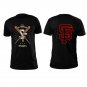 San Francisco baseball front and back high quality low price blue unisex t shirt