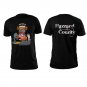 Hazzard county  back and front high quality low price blue unisex t shirt