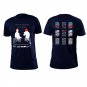 20 one pilots  front and back both side printed high quality low price black unisex t shirt