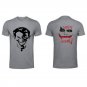why so serious batman joker back and front  both side printed high quality  white unisex tshirt