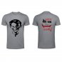 why so serious batman joker front and back both side printed high quality Gray unisex tshirt