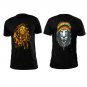 Bob Marley front and back both side printed high quality black unisex tshirt