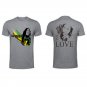 Bob Marley front and back both side printed high quality White unisex tshirt