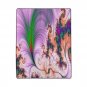 FREE SHIPPING beautiful peacock design size 40X50 blanket