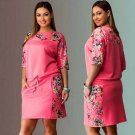6XL Large Size New Summer Dress Women Vestidos Plus Size