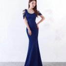 Ladies Retro Mermaid Maxi Dress beading Elegant Stylish Bodycon Red Long Club Party Dresses