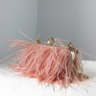 Feathered Crystal Clutch