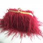 Feathered Crystal Clutch