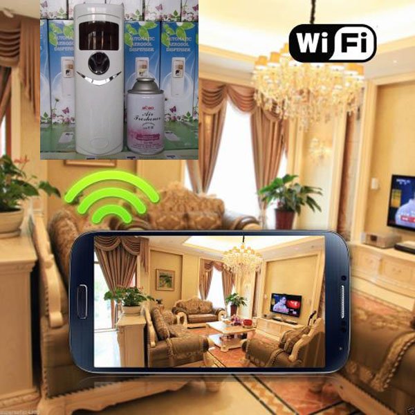 Hidden Wifi Camera With Audio HD 1080P Hidden Hydronium Air Purifier Camera For iOS/Andriod System