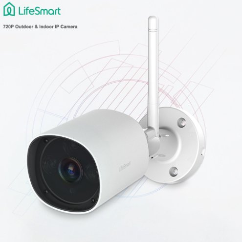 LifeSmart LS076 720P IP Camera Waterproof Webcam