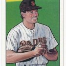 1990 Bowman Art Inserts Mark Davis #2 San Diego Padres