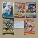 Lot #103 (5) Assorted Football Cards