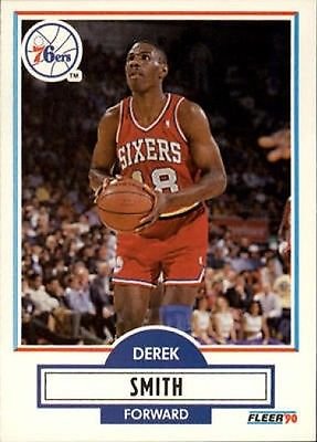 Free Shipping-1990-91 Fleer #145 Derek Smith