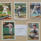 Free Shipping-Lot 105 (5)Assorted Baseball Cards