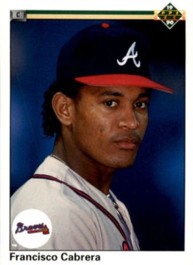 Free Shipping-1990 Upper Deck #64 Francisco Cabrera