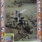 Free Shipping-1991 Topps Desert Storm #198 AH-64 Apache