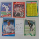 Free Shipping-Lot #121 (5) Assorted Baseball Cards