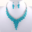 CRYSTAL CLOUD MARQUISE NECKLACE SET
