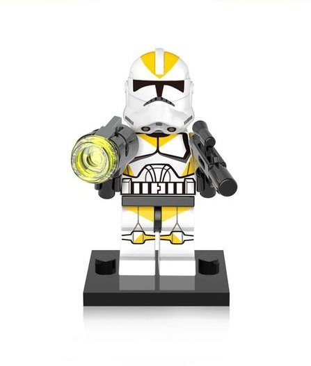 Yellow Utapau Clone Trooper Superheroes Lego Building Block Toys