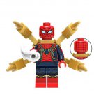 New Suit Spiderman Infinity War Superheroes Lego Building Block Toys