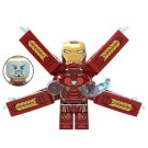 Ironman Bleeding Edge Iron Suit Infinity War Superheroes Lego Block Toys