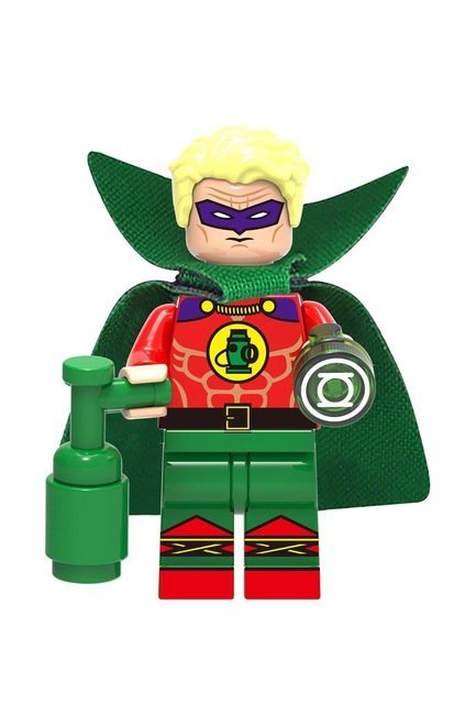 Green Lantern Comic Version Superheroes Lego Block Toys