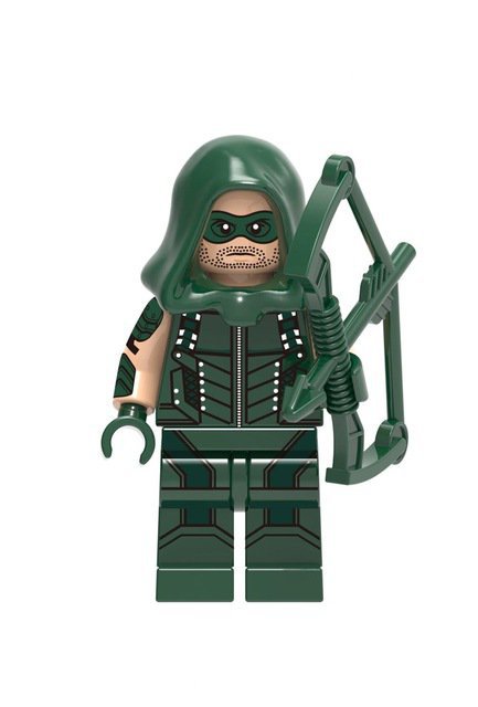 Arrow Comic Version Superheroes Lego Block Toys