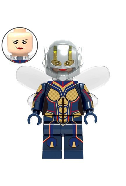 The Wasp New Suit Ant Man 2 Superheroes Lego Block Toys