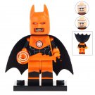Batman With Orange Lantern Custom Suit Lego Superheroes Minifigure Block Toys