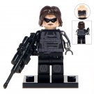 Winter Soldier Lego Captain America Superheroes Minifigure Block Toys