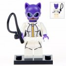 Cat Woman Comic Version Lego Batman Superheroes Minifigure Block Toys