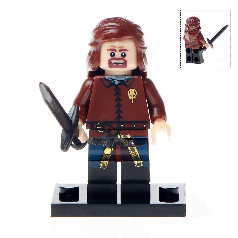 Eddard Stark Lego Game Of Thrones Superheroes Minifigure Block Toys