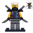 Zane With Snake Jaguar Lego Ninjago Superheroes Lego Block Toys